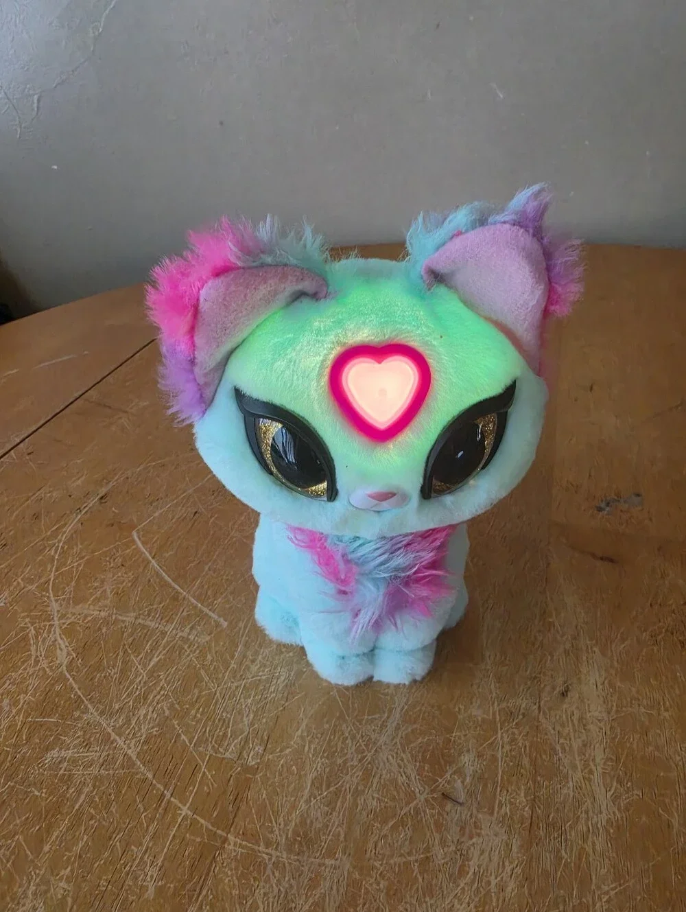 My Fuzzy Friends Magic Whispers Sky Plush Cat